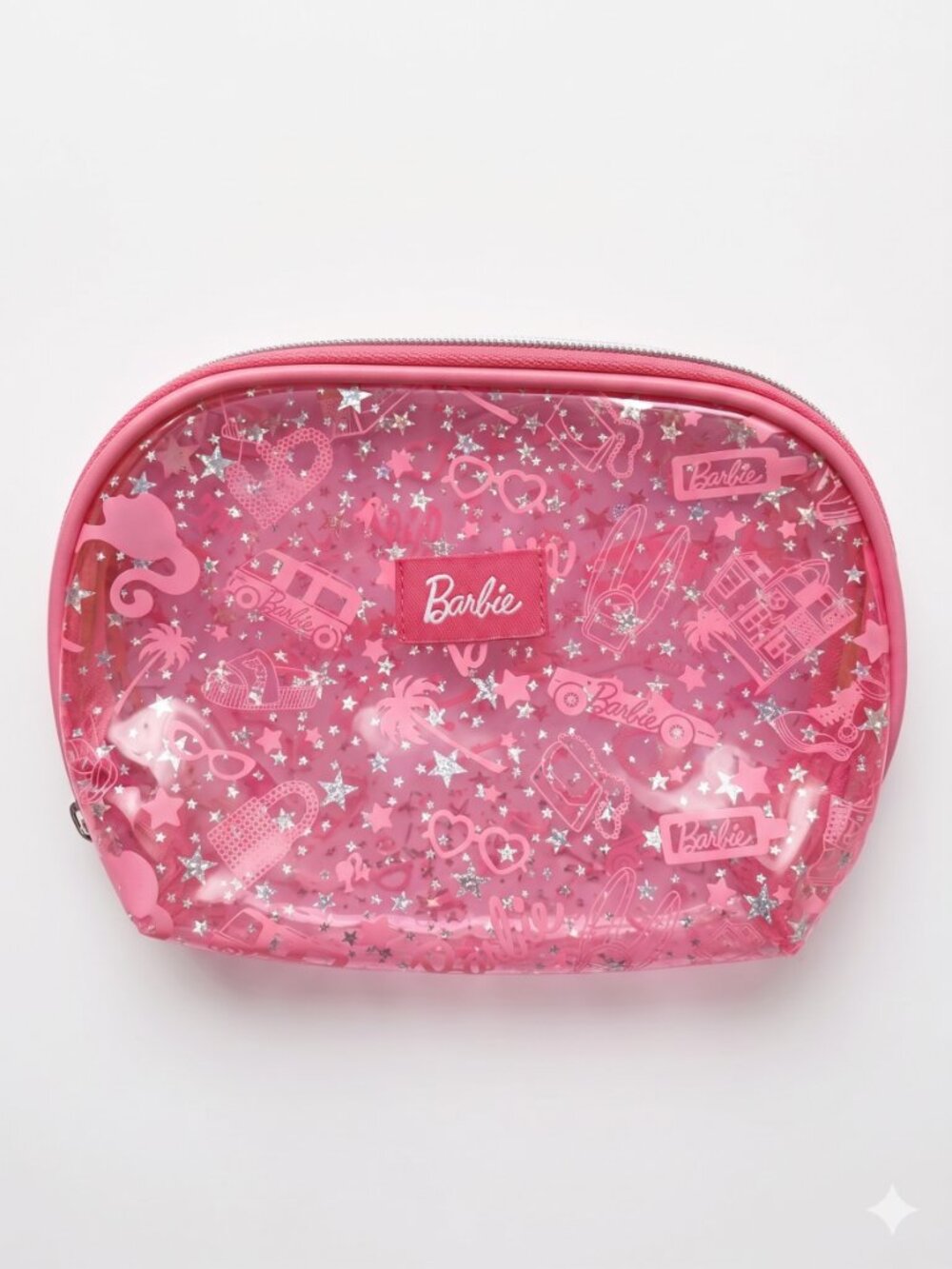 Barbie Pink Sparkle Cosmetic Bag